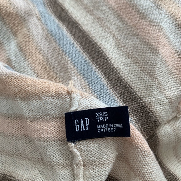 Y2k Gap Cotton/Silk Blend Poncho 🌷 - Picture 5 of 5